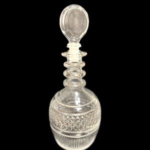 Seagrams 1776 Glass Decanter by Tiffany and Co